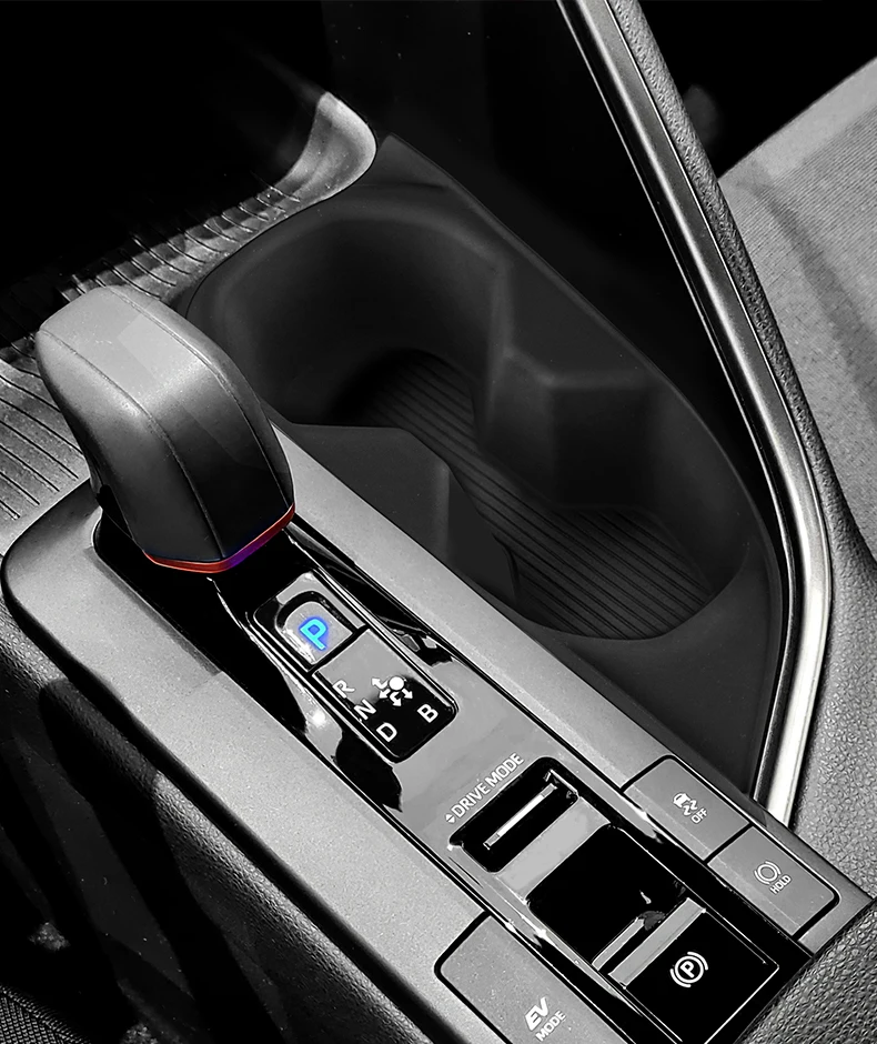 Für TOYOTA C-HR 2024 2025 2026 2027 Auto-Mittelkonsolen-Getränkehalter-Aufbewahrungsbox Kratzfestes, verschleißfestes Silikon-Dekor-Zubehör – Detail 8