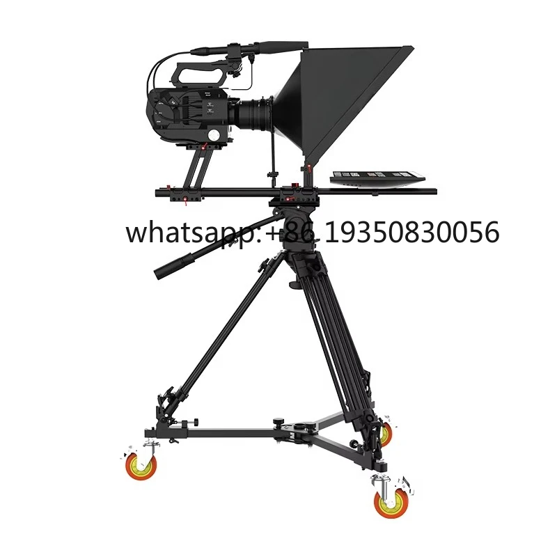 Studio Teleprompter Live Sports Aluminum Material Multi-Language Support Indoor/Outdoor Use TYSTDirect High Build Quality 300