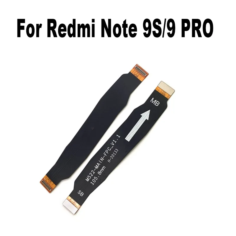 For Xiaomi Redmi Note 9S 9 Pro FPC Main Board Motherboard LCD Connector Flex Cable Mother Board