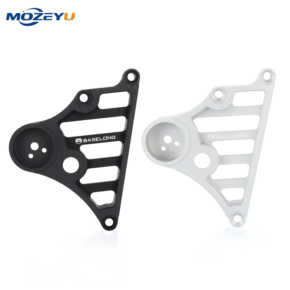For BMW K1 K75 K100 K1100 Motorcycle Aluminium M-lock Bracket Right Side Black Electronic Ignition Lock Start Switch Brackets