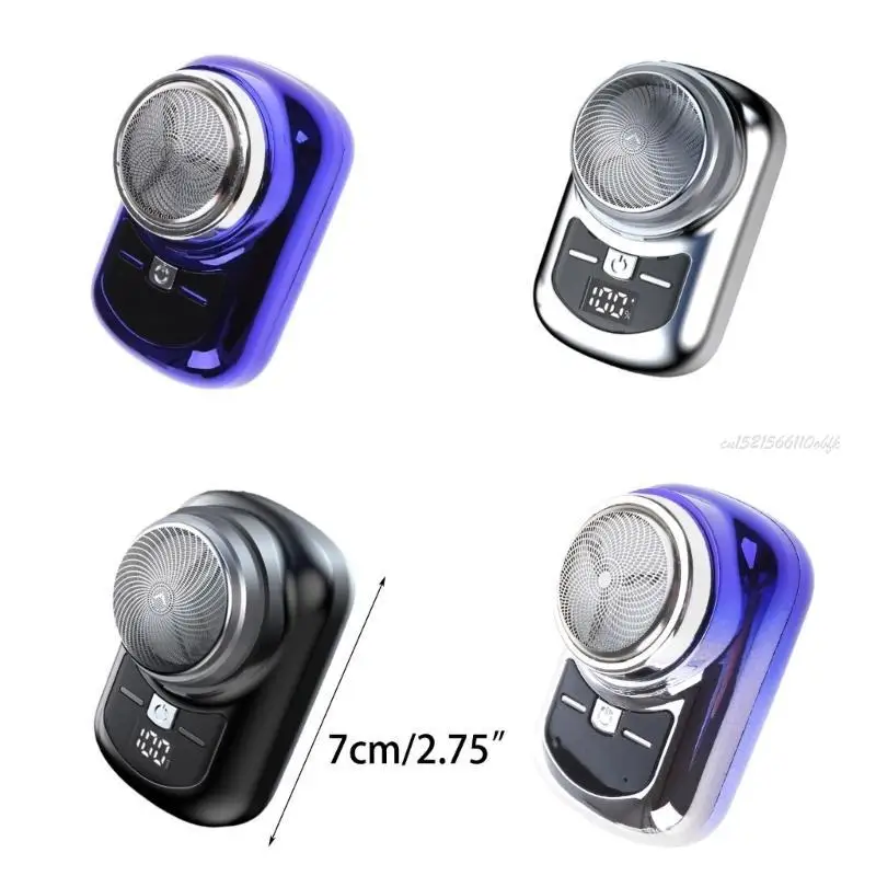 27rb draagbare scheerbare wastafel elektronische scheermessen mannen trimmer kniveringshaving face baard