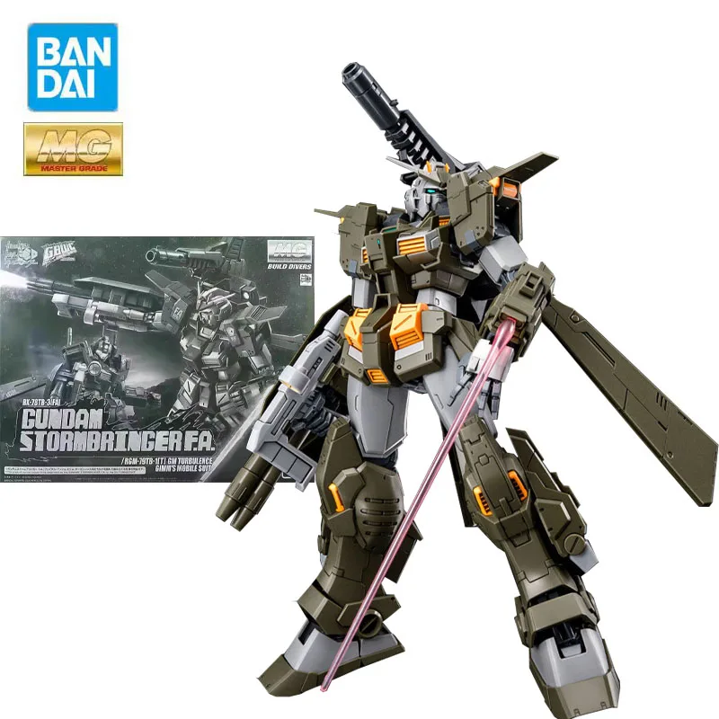 

Bandai Genuine Gundam PB Limit Model Garage Kit MG Series 1/100 RX-78TB-3[FA] Gundam Stormbringer F.A. Anime Action Figure Toys