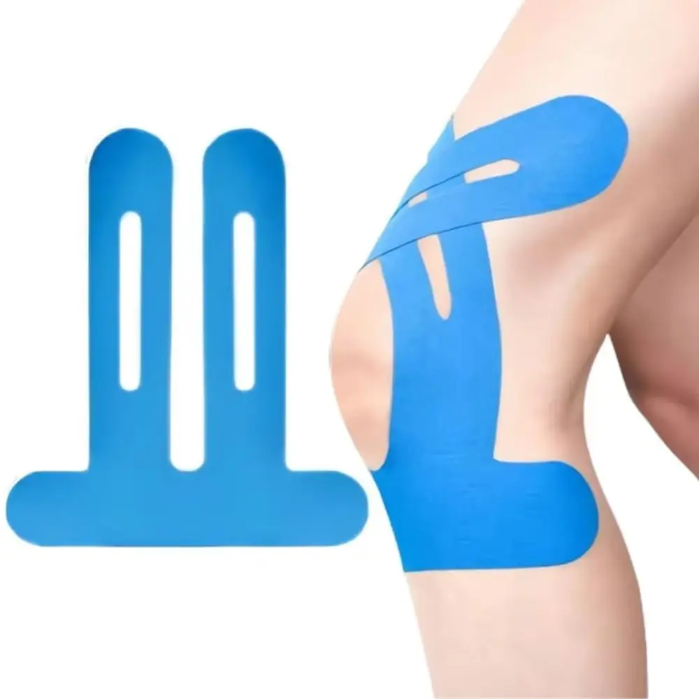 Tape for Knees Protector Kinesiology Tape Elastic Cotton Recovery Stickers Multiple Colors Irregular Elastic Knee Tape Exercise