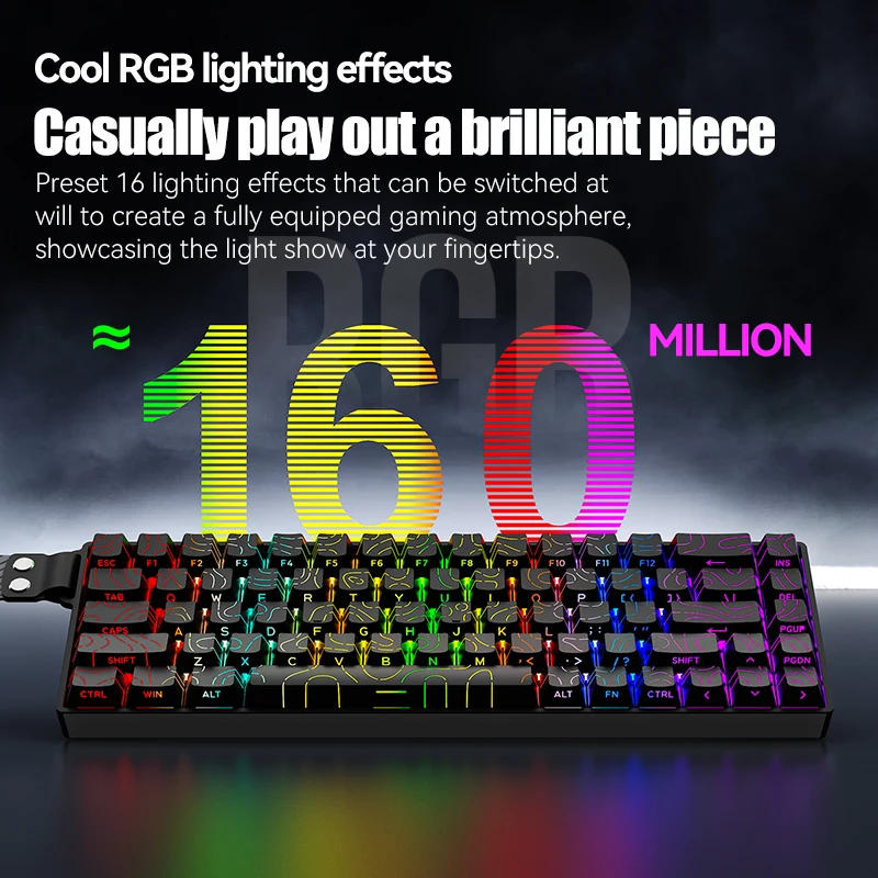 SHIPADOO IK68 Kablolu Mekanik  - Anti-Ghosting Keyboard incelemesi ve fiyatı