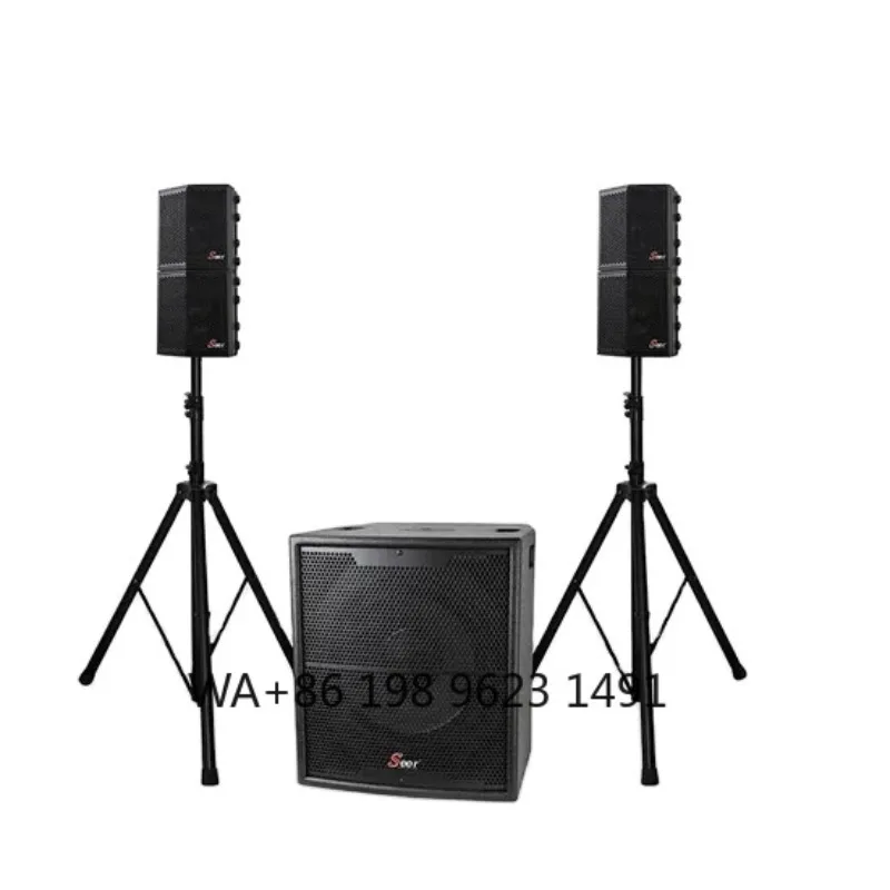 10 Inch Mini Active Line Array Column Speaker Lightweight Portable Professional Stage