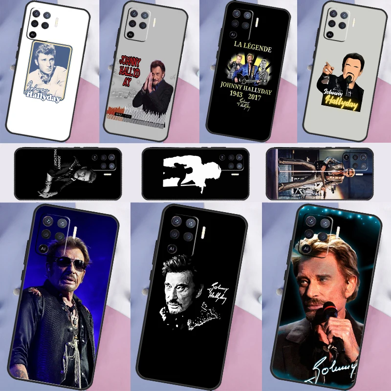 Johnny Hallyday For OPPO A15 A16 A1K A3S A5S A52 A72 A94 A74 A54 A5 A9 A31 A53 2020 A53S A83 A91 A93 Case