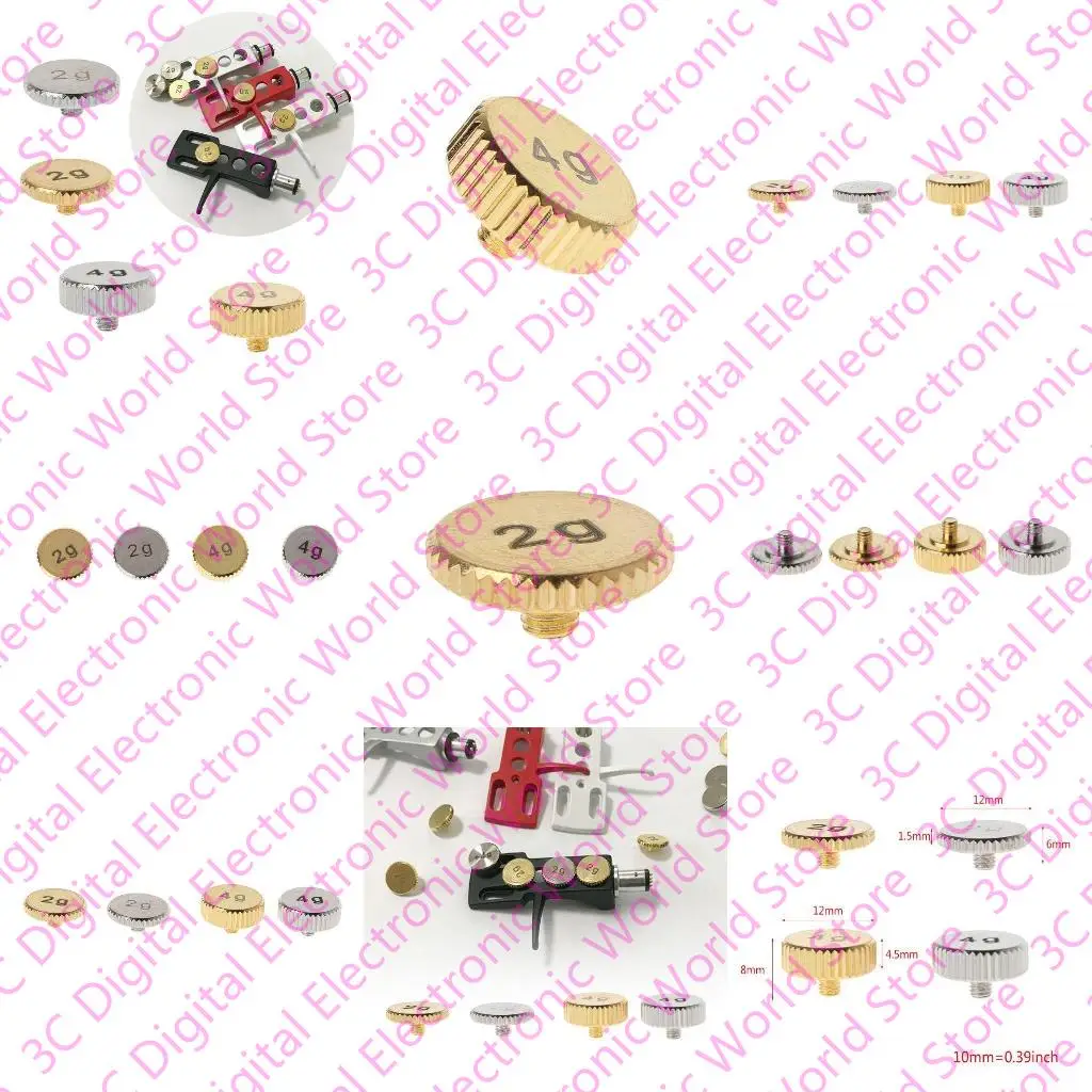 SL1200 SL1210 2 3 5モデルのシェル重量ターンテーブルの4G/2Gヘッドシェル