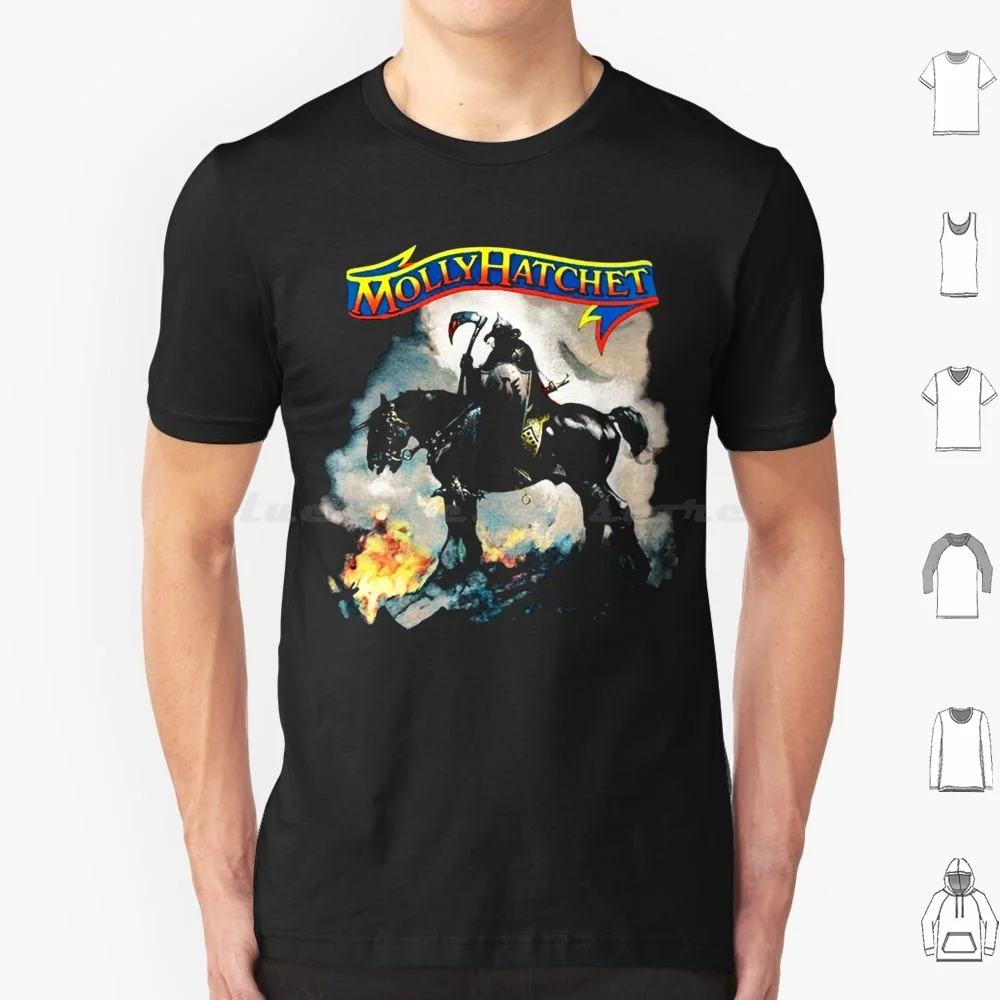 Best Trending Molly Hatchet T Shirt Big Size 100% Cotton Molly Hatchet Best Trending Molly Hatchet Molly Hatchet Band Best