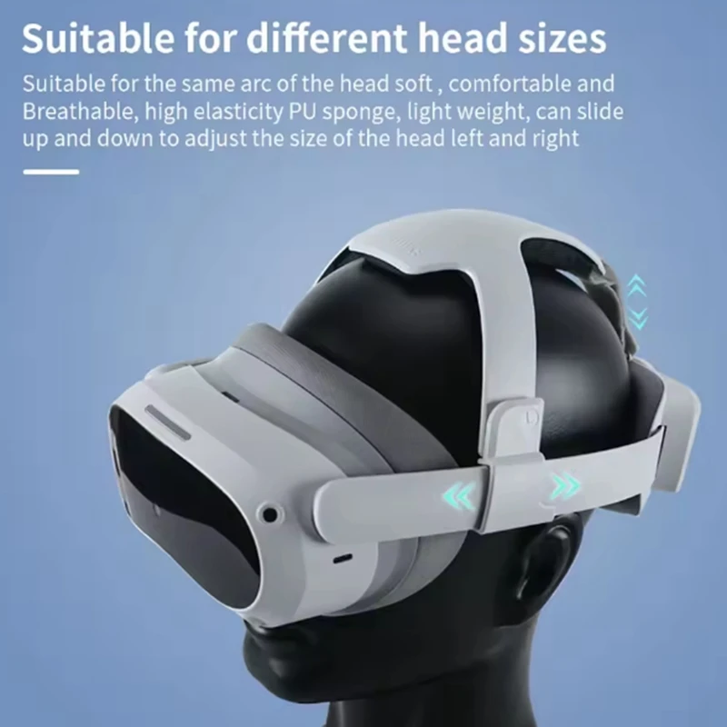 For PICO4 VR Pressure-Sensitive Headset Pressure Relief Headwear Removable Washable