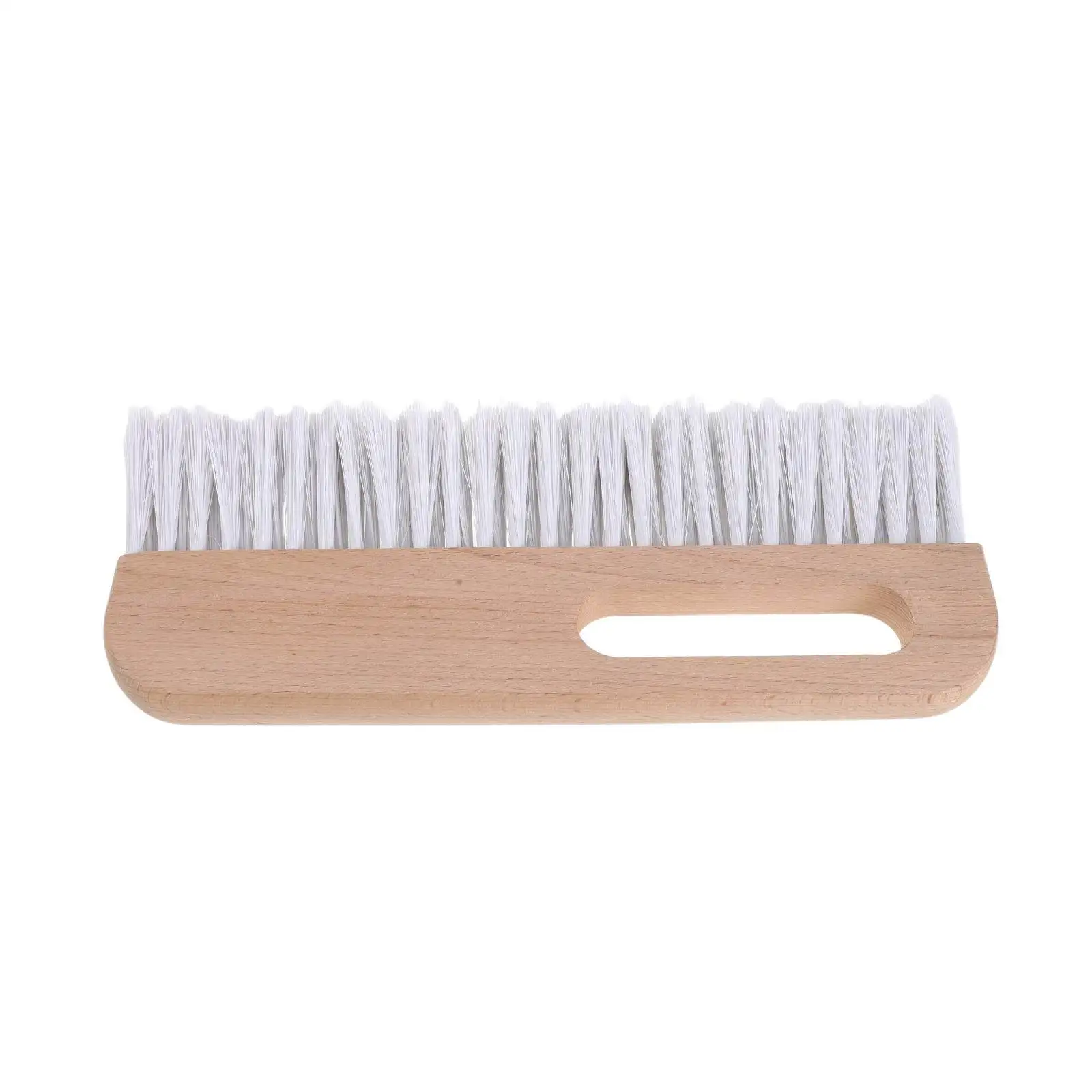 Wallcovering Brush Wood Handle Wallpaper Smoothing Tool Soft Bristles for Peel Stick Vinyl Wall Paper Paste Application