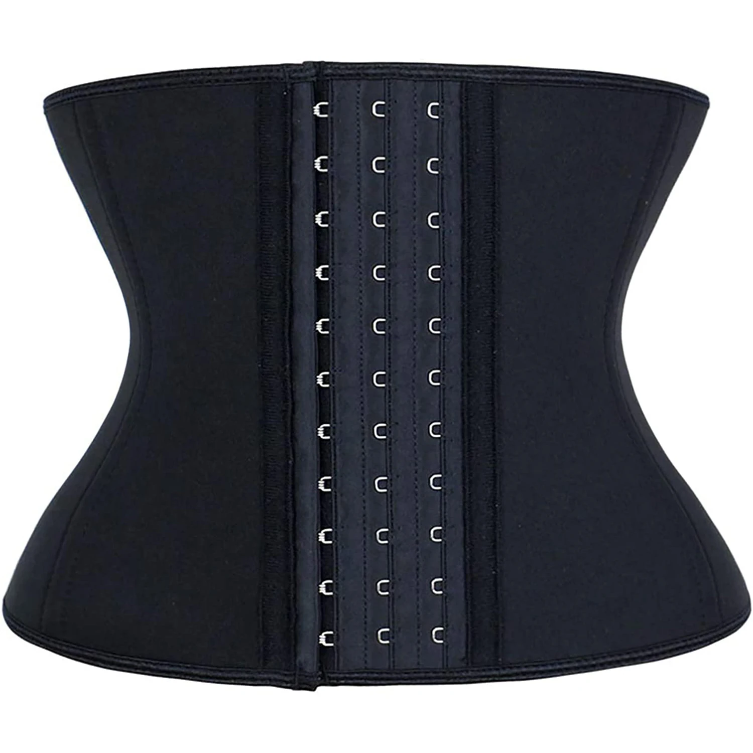 

Short Torso Corset Shaper Waist Trainer Body Shapewear Women Workout Fajas Colombianas Waist Cincher Sports Girdle 9 Steel Boned