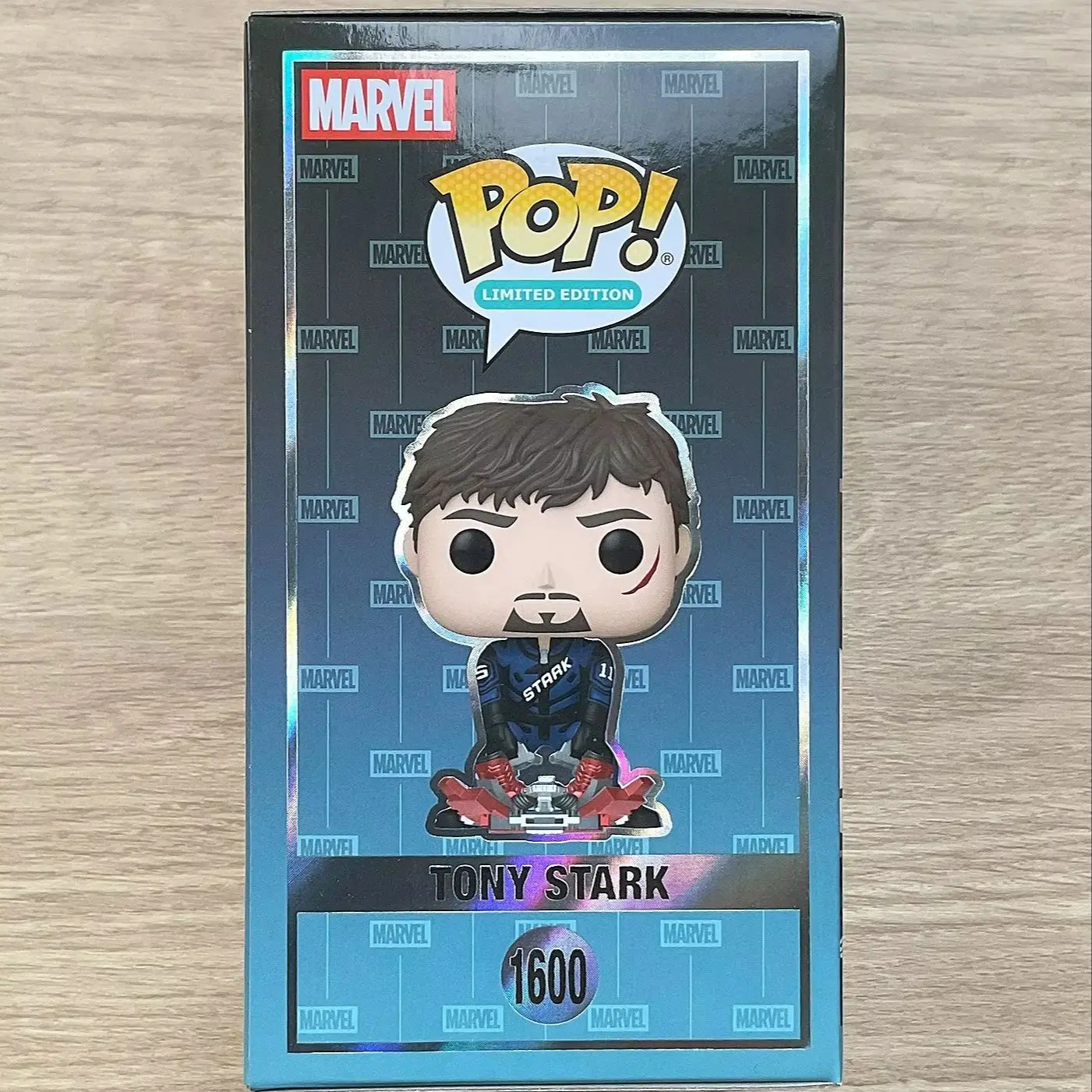 Funko Pop The Avengers The Infinity Saga Tony Stark Vinyl Figure 1600 Officially Licensed Limited 9500Pcs Marvel For Fans Gift
