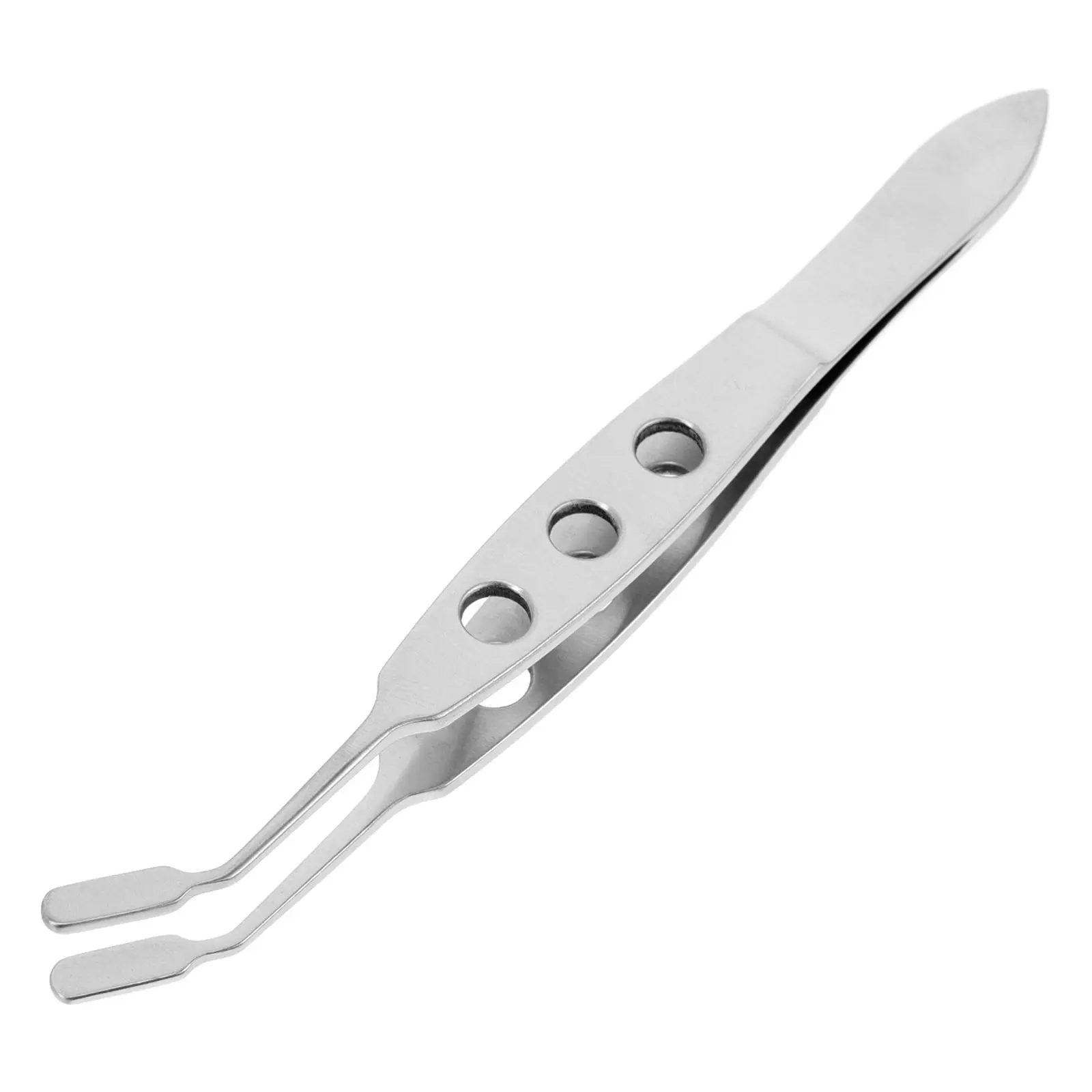 Stainless Steel Eyelid Tweezer Meibomian Gland Professional Eyelid Massage Tool Dry Eye Care Gland Remover Tweezer