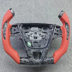 Custom 100% Real Carbon Fiber Steering Wheel For Volvo S60 L XC60 V40 V60 XC60 S80 2015 2016 2017 2018 2019 2020 No Paddless