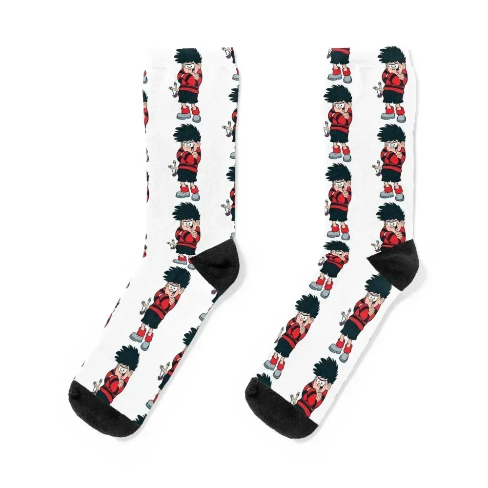 

Dennis and Gnasher Socks snow designer Wholesale Running Socks Man Women's