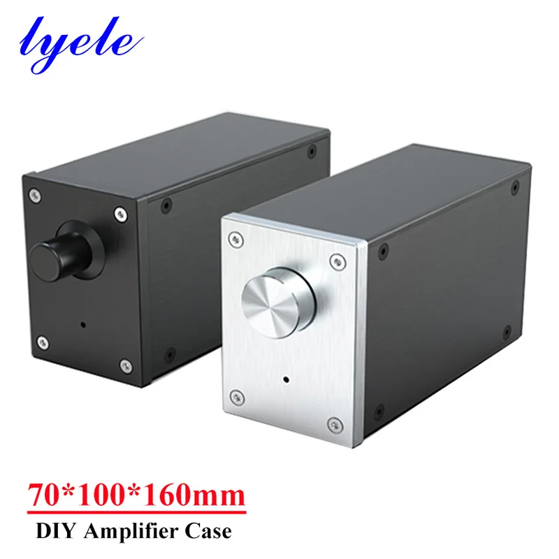 70*100*160mm All-aluminum Power Amplifier Chassis Suitable for LM1875 DIY Audio Amplifier Case Shell