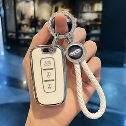 TPU Car Smart Key Cover Case Bag Shell Protector for KIA RIO Sportage K2 K3 For Hyundai Accent Solaris HB20 i30 ix35 Veloster