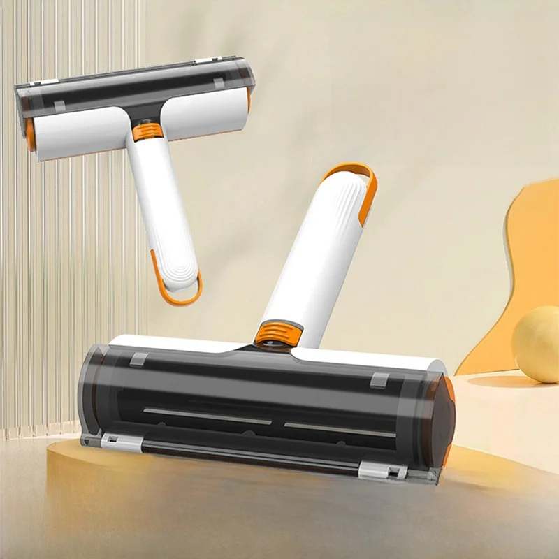 

Powerful Rolling Sticky Hair Remover Hair Absorbing Cleaner Tool Easy to Use Clothes Dust Roller Grooming Essential