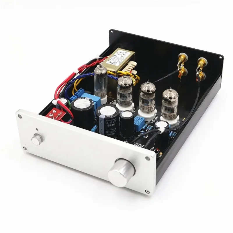 12AX7B Tube Preamplifier HiFi Stereo Vacuum Tube Preamp Audio Amplifier