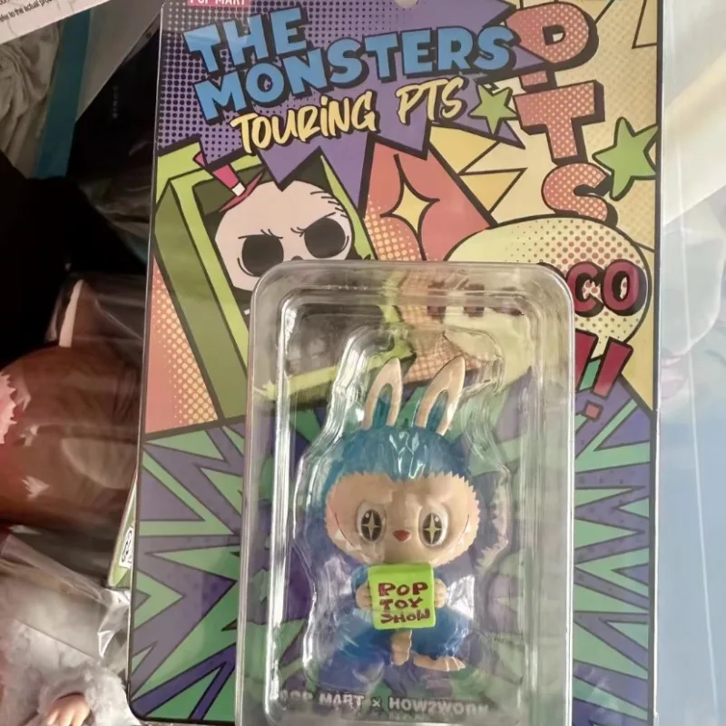 

POP MART THE MONSTERS ZIMOMO Visit The Exhibition Series Anime Action Figure Cute and Interesting Toy Surprise Collection Gift