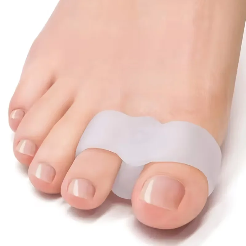 6pcs Toe Separators, High-Quality Silicone, Soft, Durable, Unscented, Latex-Free, Washable and Reusable Toe Spacers for Comfort