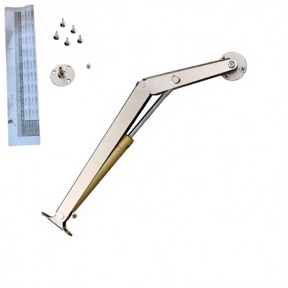 Tatami Bed Gas Spring Strut Hydraulic Hinge Cabinet Lid Stay Furniture Lifting Support Damper Pneumatic Hardware Steel