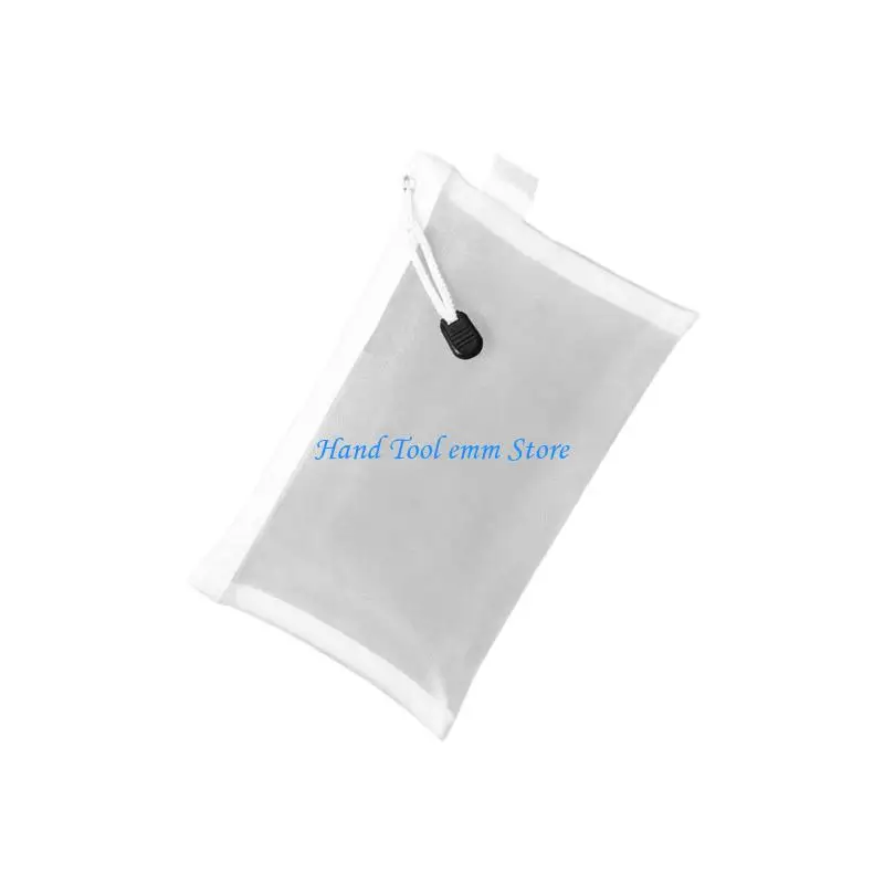 H37F A 5 Size Clear Zippered Pouches For Travel Organization Kids Accessories