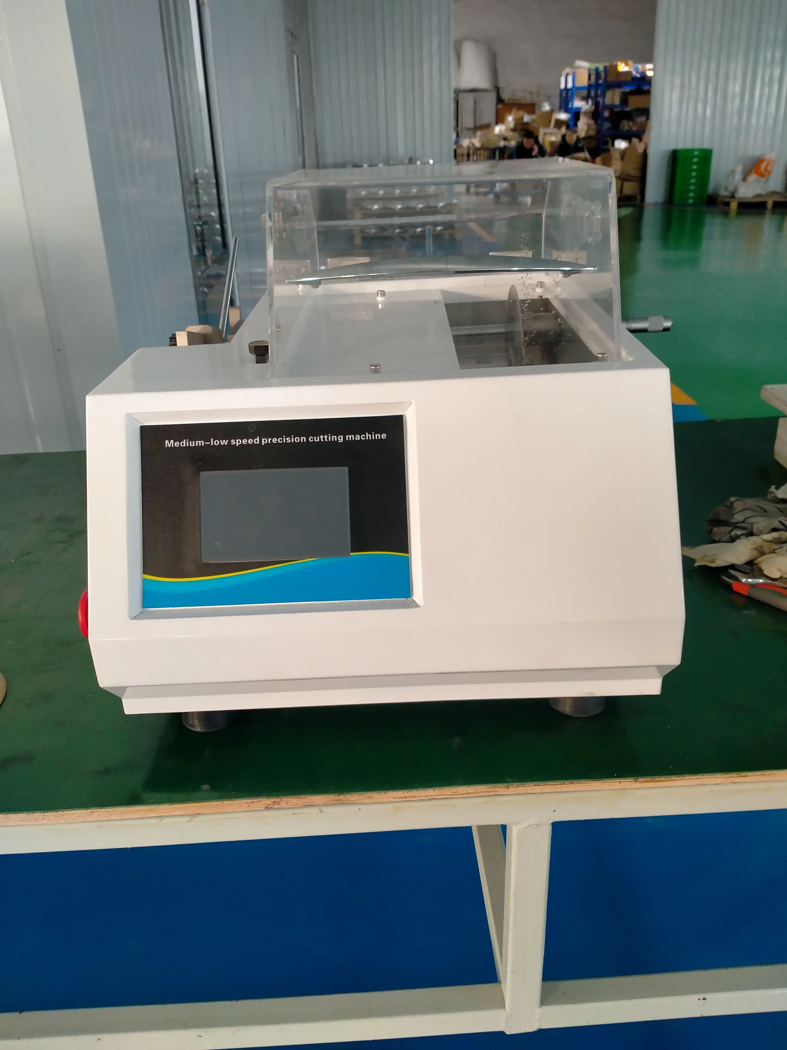 

Q-2A Desktop Metallographic Sample Cutting Machine Low Noise Waterproof Motor for Precision Sample Preparation