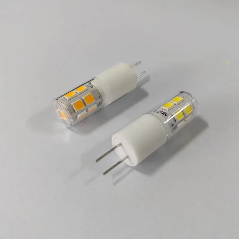 G4 Led Bulb AC/DC12V Warm/Cold/Natural White 2W Energy Saving PC Ceramic Light 360 degrees Replace 20W Halogen Lamp