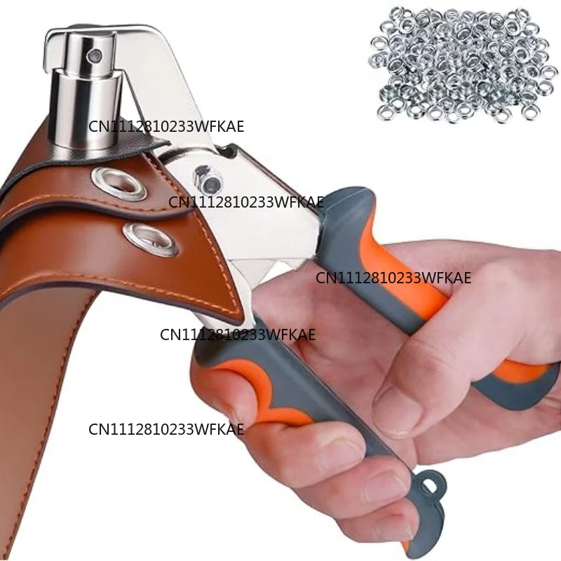Handheld Hole Punch Eyelet Installation Tool 6mm/10mm Grommet Eyelet Plier Kit Metal Air Hole Rivet Plier