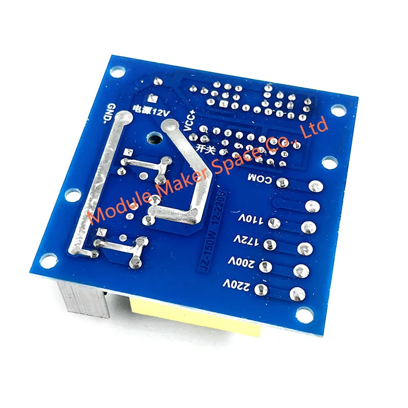 150 واط سيارة تيار مستمر 12 فولت إلى التيار المتناوب 110 فولت 220 فولت 20 كيلو هرتز عاكس الطاقة شاحن محول دفعة مجلس عالية التردد موجة مربعة