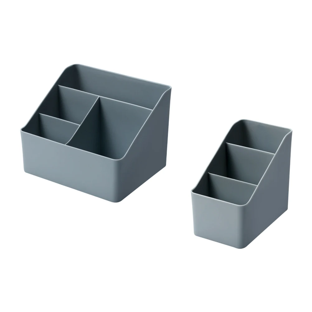

2 Pcs Cosmetics Holder Storage Box Make up Jewelry Container Student Toiletry Organizer