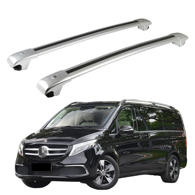 

Cross bar frame guality aluminum universal luggage bar car Roof Rack For Mercedes-Benz V-Class 2016-2018