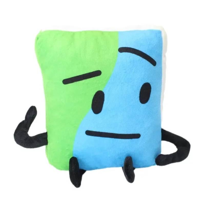 Anime Battle for Dream Island Plush Toys BFDI Plushie Dolls Leaf Fire Flower Water Drop Numbers Stuffed Figure Kids Gift