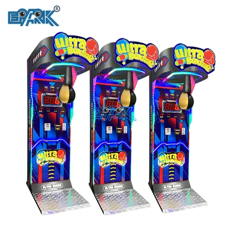 Coin Operated Indoor Adults Sport Games Ultimate Big Punch Boxing Game Machine Redemption Boxing Training Machine Arcade Machine