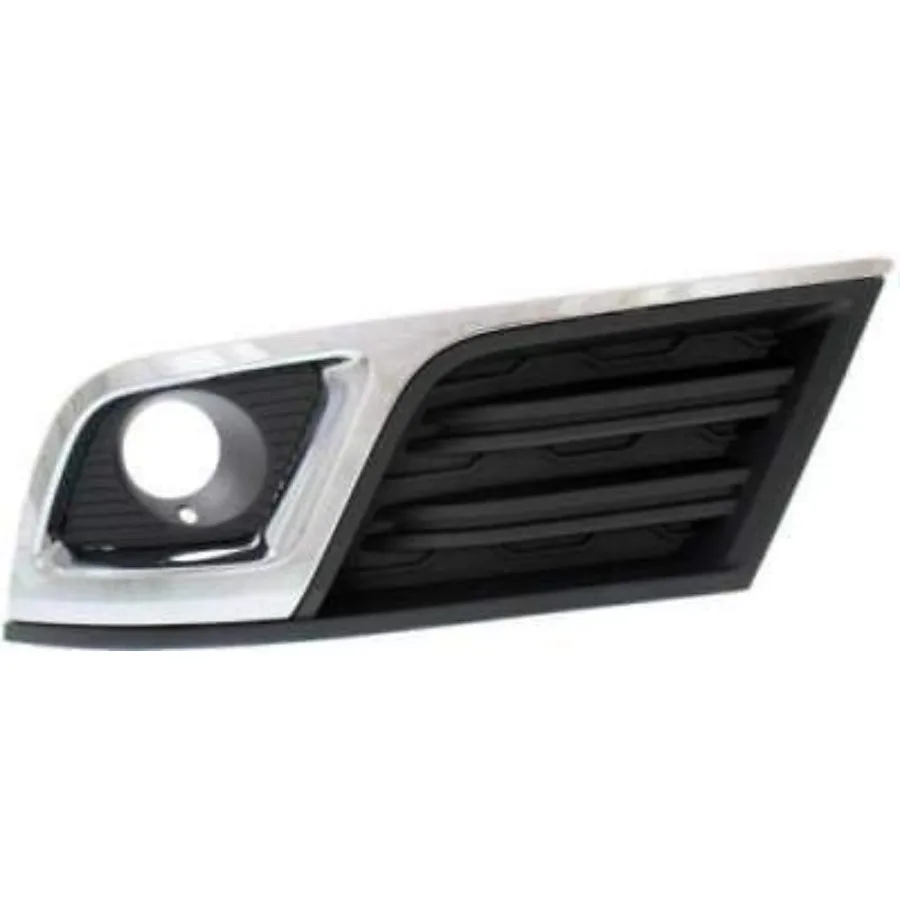 

FITRITE AUTO PARTS New Left Driver Side Fog Lamp Molding for 20132017 Chevrolet Traverse Black with Chrome Trim LT Model GM1038