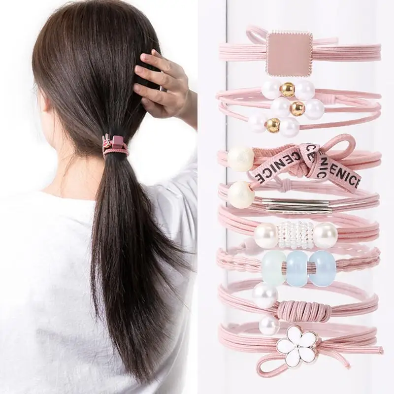 Korean Style Rubber Band Hair Accessories Hair Rope Summer Hair Ring Headwear Fluffy High Elasticity