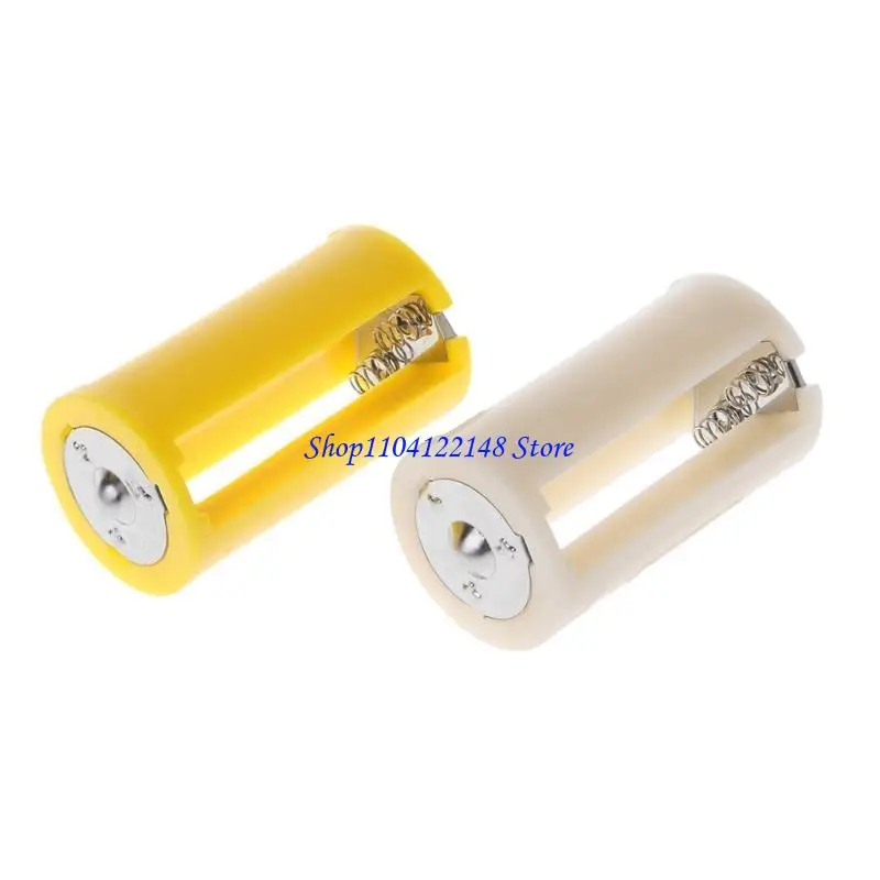 P9FA 4pcs/lot Battery Adapter Convertor Size For 3 AA Battery to a D Battery Adapter for Case Converter Switcher Accessories