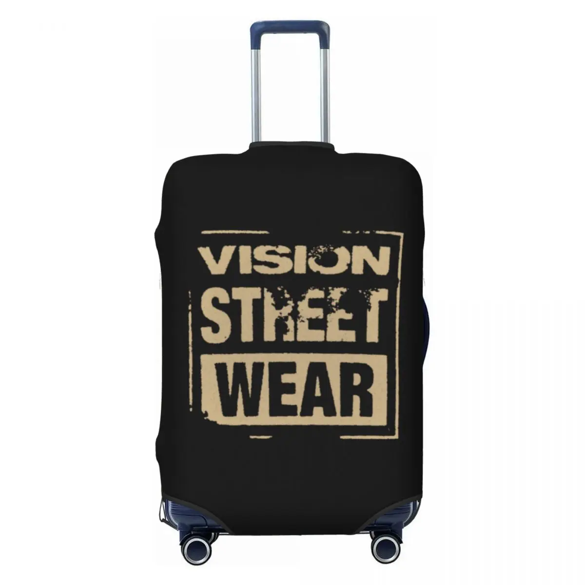 

Чехол для чемодана Custom Custom Vision Street Wear Skateboarding в стиле 80-х с эффектом потертости, пылезащитный, для путешествий