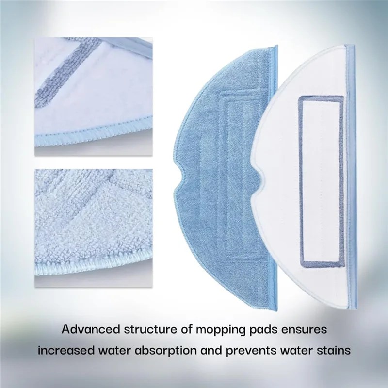 【Berserk】 22 Buah Suku Cadang Pengganti untuk Roborock S7, S7 +, S7 MAXV, S7 MAXV Plus Suku Cadang Penyedot Debu Filter Sikat Sisi Utama Bekuan Pel