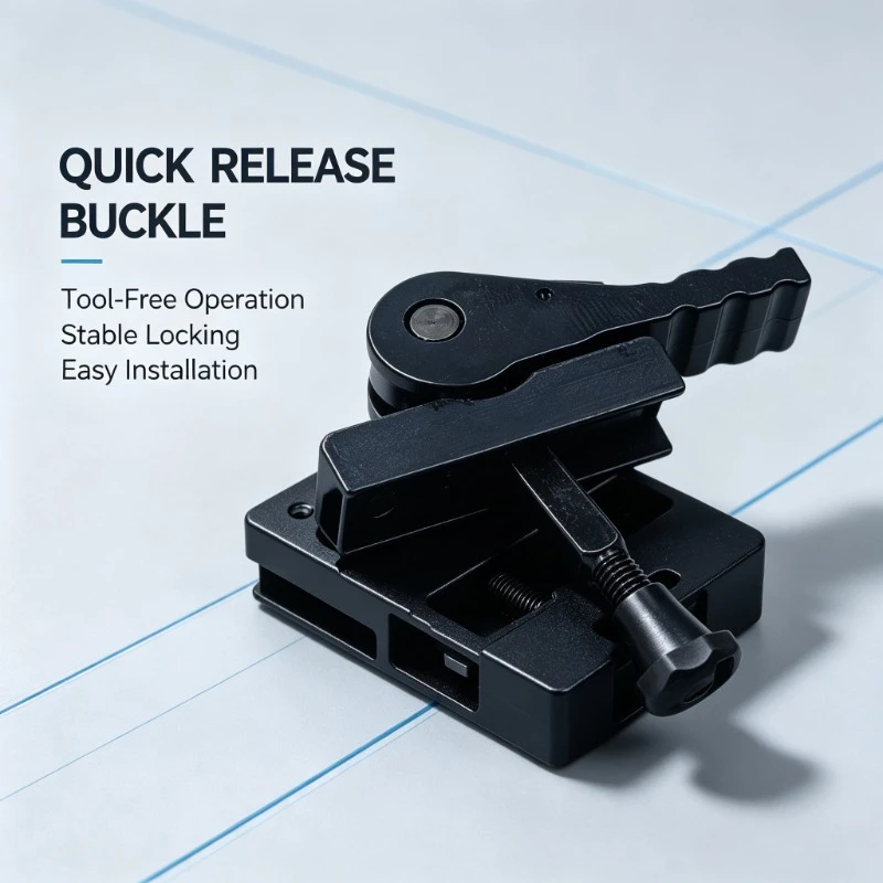 Adjustable Riser Base Coupler Snap‑Lock Rail Fastener For Hobby Toy Scene‑Building Kits