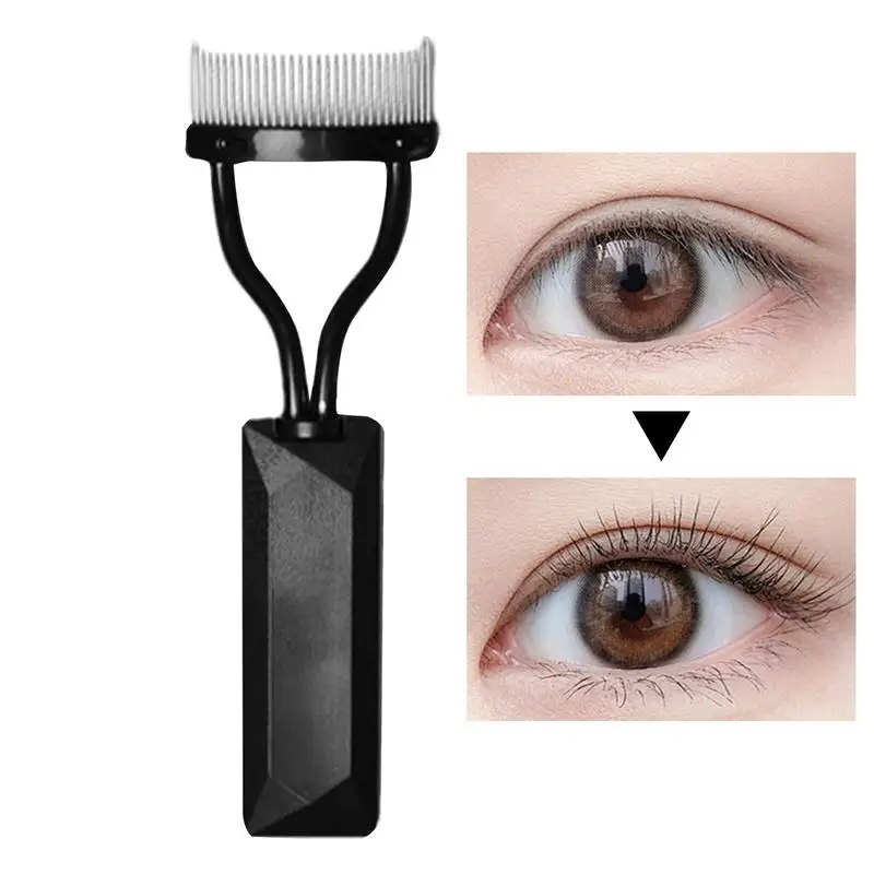 new 1PCS Eyelash Curler Beauty Makeup Lash Separator Foldable Eyelash Brush Comb Mascara Curl Beauty Makeup Cosmetic Tool