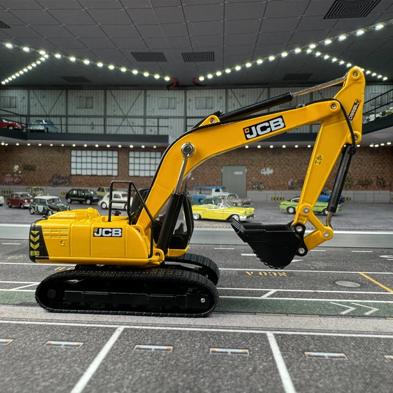 دييكاست 1:76 مقياس حفارة أكسفورد و JCB مرسيدس بنز شبه مقطورة سبيكة سيارة نموذج تحصيل لعبة هدية تذكارية العرض #5