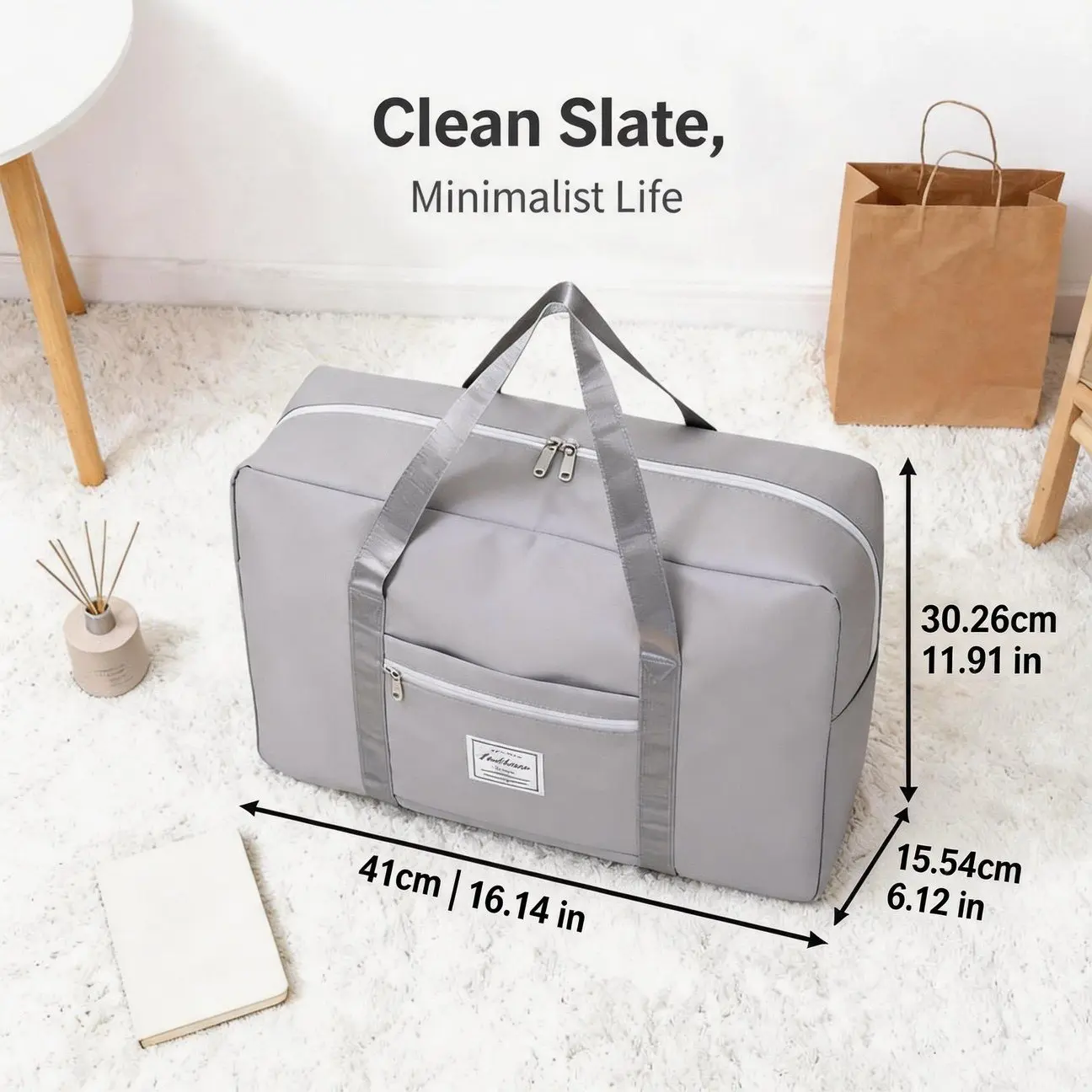 Premium Foldable Tote Bag Multifunctional Storage Bag for Shopping