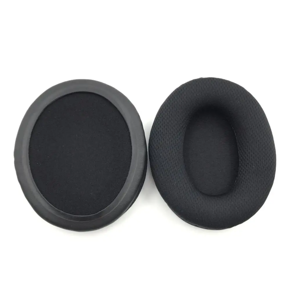 1Pair Protein Leather Ear Pads Replacement Noise-Cancelling Ear Cushion Headset Repair Sponge for HyperX Cloud Core 7.1