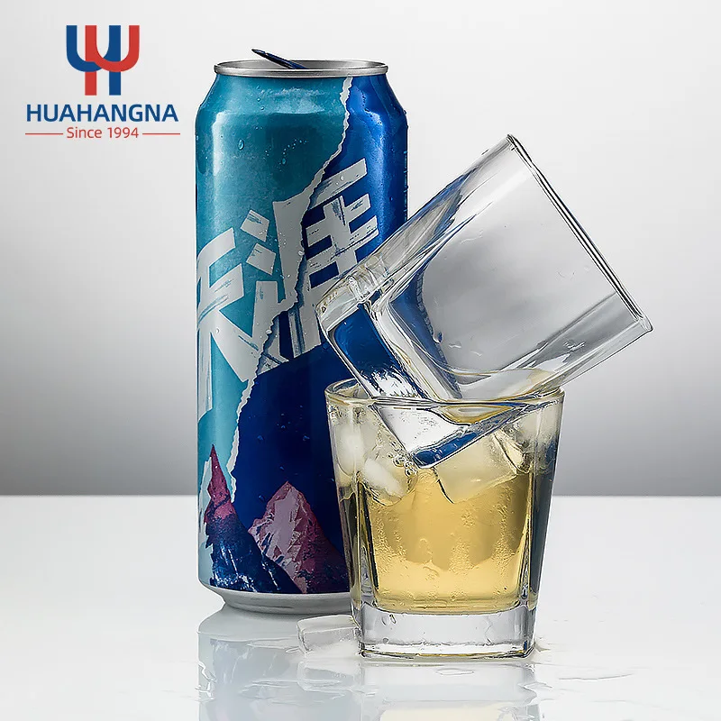 Made of Thickened Crystal Glass! Square Whiskey Glass, a Multi - purpose Small Home Glass, Suitable for Western Liquors and Beer