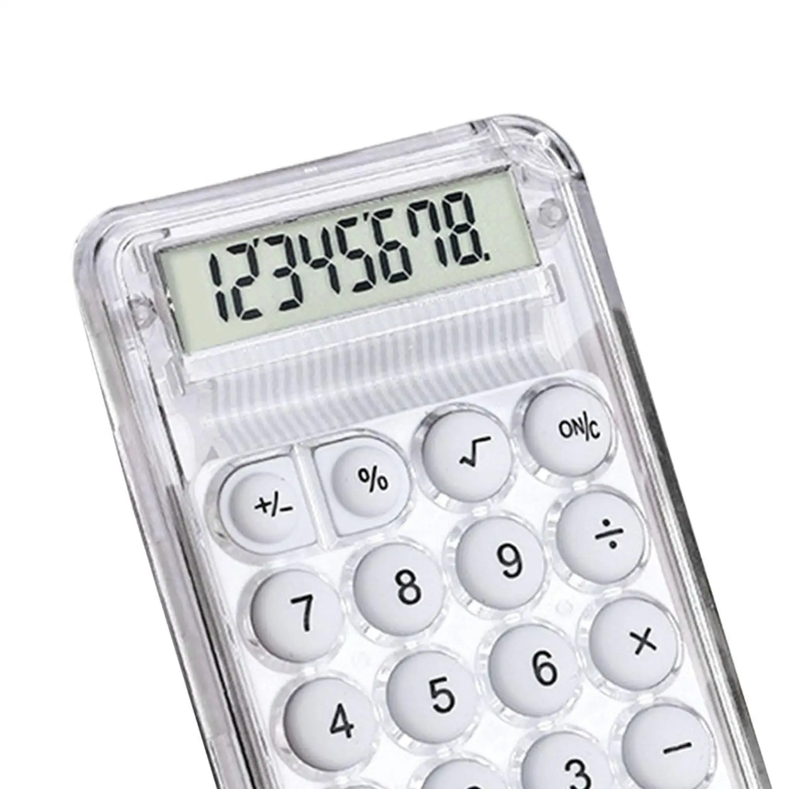 

Настольный калькулятор с большими кнопками, научный калькулятор, миниатюрный, легко читаемый, портативный офисный калькулятор для дома, детского сада и студентов.