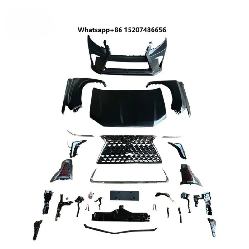 Old to New Conversion Kit 08-17 Upgrade to 22 Model LX570  Body Kit Front Face In Stock FJ150