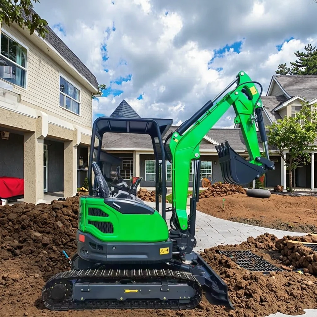 

Mini Excavator 2.5 Ton 3 T Customize Factory Factory Price Mini Digger Free shipping Kubota Engine Excavator Crawler Excavator