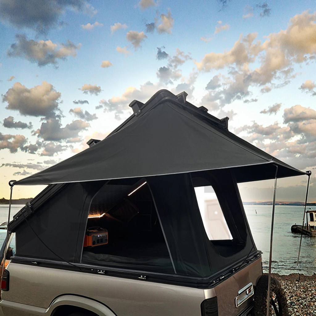 

WJW DZ Advanced Customization 4x4 Car Aluminum Hard Shell Roof Top Dachzelt Camping Car Roof Tent for Outdoors